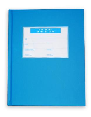 06547919101 Notebook, Lab Chemistry