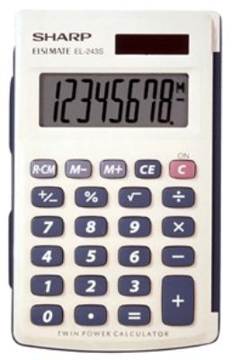 074000016200 Calculator, Sharp El243Sb (Dno)