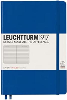 342707 Notebook, Leuchtturm1917 Royal Blue A5 Ruled Hardcover