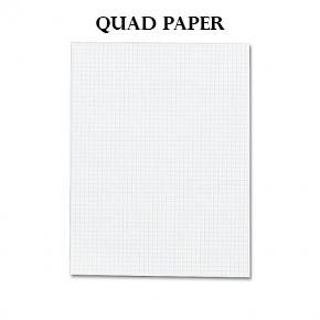 51270 Paper, Hilroy Quad Pad 4 X 1 Inch