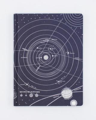 74204286855 Notebook, Solar System Hardcover Lined/Grid
