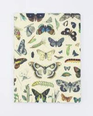 742042875511 Notebook, Butterflies Softcover Dot Grid