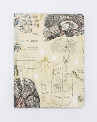 742042882441 Notebook, Brain & Neuroscience Dot Grid Hardcover