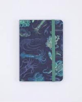 742042883639 Notebook, Sea Monsters Octo & Squid Observ Softcover Blank