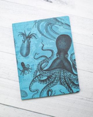 88880030338 Notebook, Cephalopods Lined Softcover