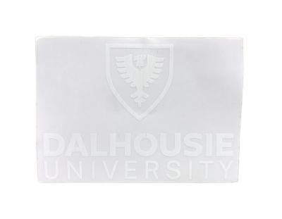 88880035638 Sticker, Stacked Bold White Dalhousie 3.5 X 2.5"