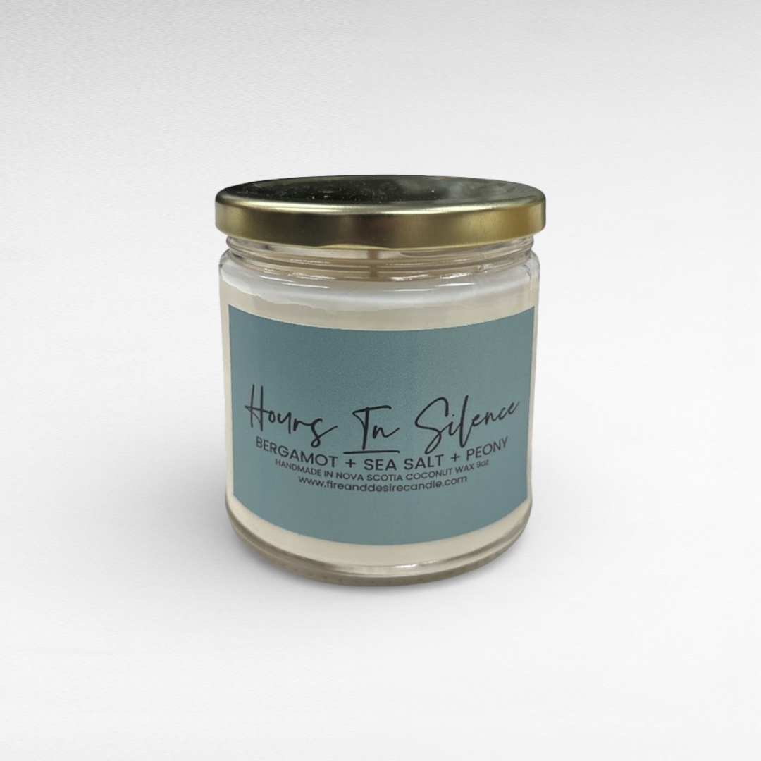 Hours in Silence candle