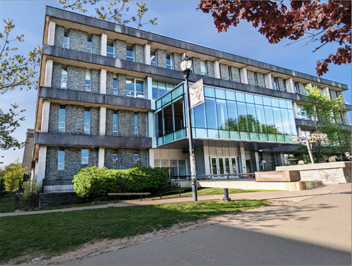 The Main Dal Bookstore is located in the lower level student union building. 