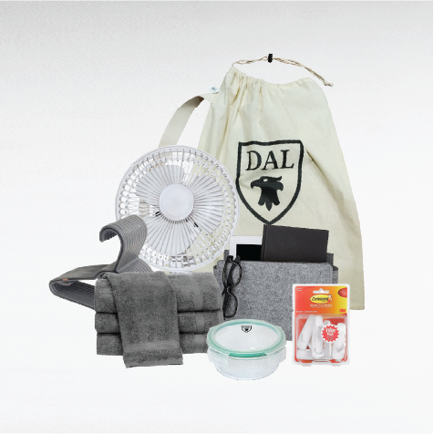 Shop our huge selection of dorm essentials, including laundry supplies, fans, shower caddies, hangers, towels, and more! 