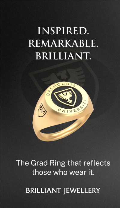 Inspired. Remarkable. Brilliant. Dalhousie Grad Rings by Brilliant