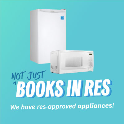 [Not Just] Books in Res: We have res-approved appliances