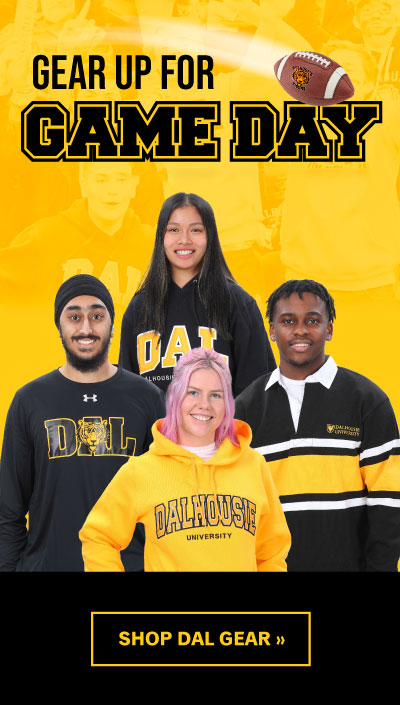 Gear up for game day! Support your Dal Tigers at the next home game by wearing black and gold! Shop Dal Gear! 