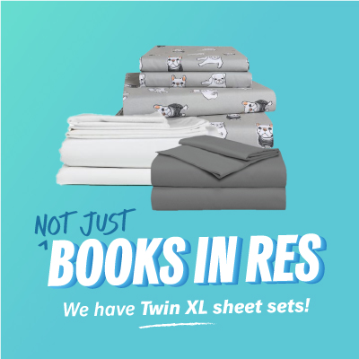 [Not Just] Books in Res: We have Twin XL Sheet Sets!
